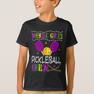 T-shirt Équipage de Picklell du Mardi Gras Équipement Joue