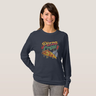 T-shirt Équipage de pizza