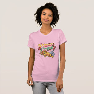T-shirt Équipage de pizza