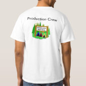 T-shirt Équipage de poussée de camp de Ren (Dos)
