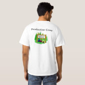 T-shirt Équipage de poussée de camp de Ren (Dos entier)