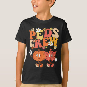T-shirt Équipage de soins infirmiers pédiatriques Thanksgi
