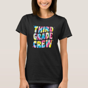 T-shirt Équipage de troisième année Professeur Enfants Fem