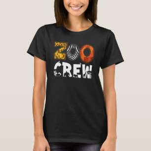 T-shirt Équipage de zoo impression animale pour enfants ga