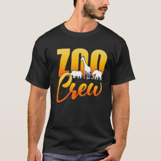 T-shirt Équipage de zoo Parc animalier Jardin zoologique M