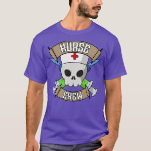 T-shirt Équipage des infirmières Jolly pirate