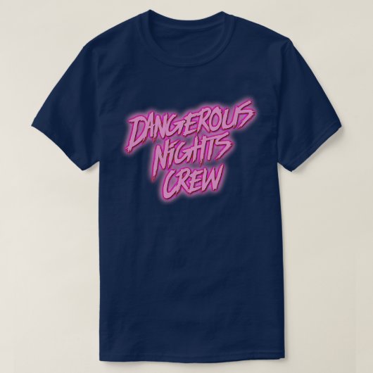 T-shirt Équipage des nuits dangereuses 2 (Design devant)