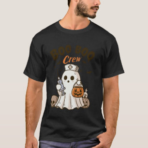 T-shirt Équipage fantôme infirmière mignonne nursing spook
