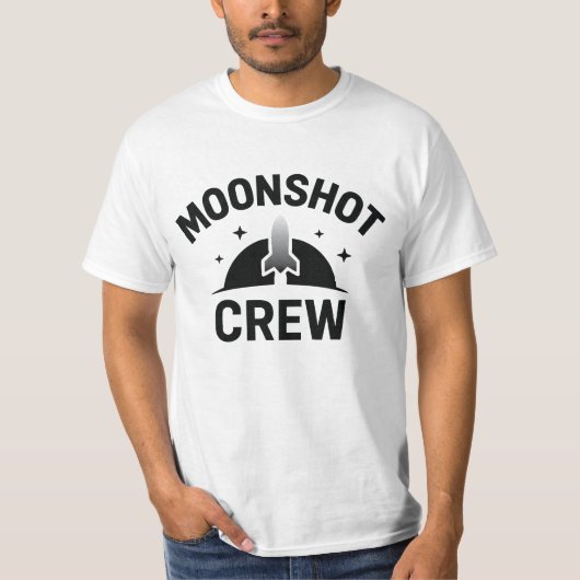 T-shirt Équipage Moonshot (Devant)
