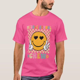 T-shirt Équipage super De L'École Secondaire De Retour À L