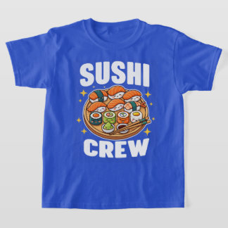 T-shirt Équipage Sushi Sushi Kawaii
