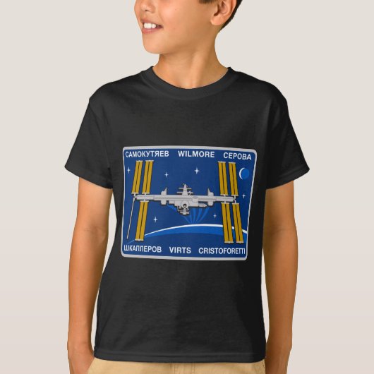 T-shirt Équipages d'ISS : Expédition 42 (Devant)