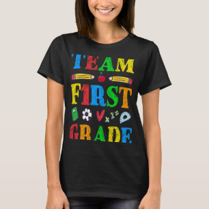 T-shirt Équipe 1ère année 1ère année Classe Retour à la pr