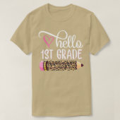 T-shirt Équipe 1st Grade Back to School Te (Design devant)