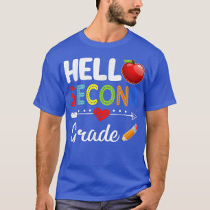 T-shirt Équipe 2e année Bonjour 2e année Retour à l'école