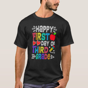 T-shirt Équipe 3e Année Bonne Première Journée De Troisièm