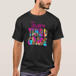 T-shirt Équipe 3e année filles garçons Enseignant Équipe 3
