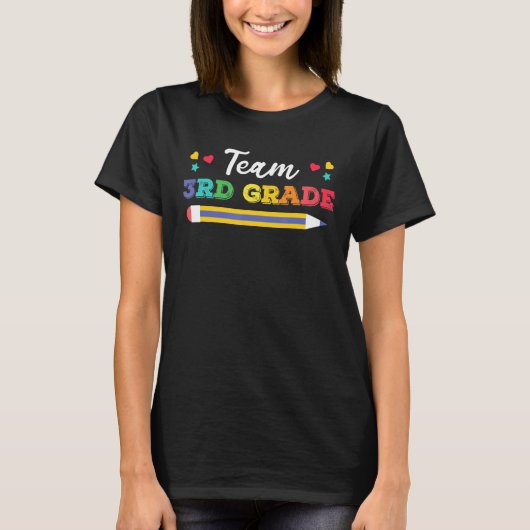 T-shirt Équipe 3rdt - 3e année (Devant)