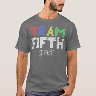 T-shirt Équipe 5e année 5e année Retour à l'école