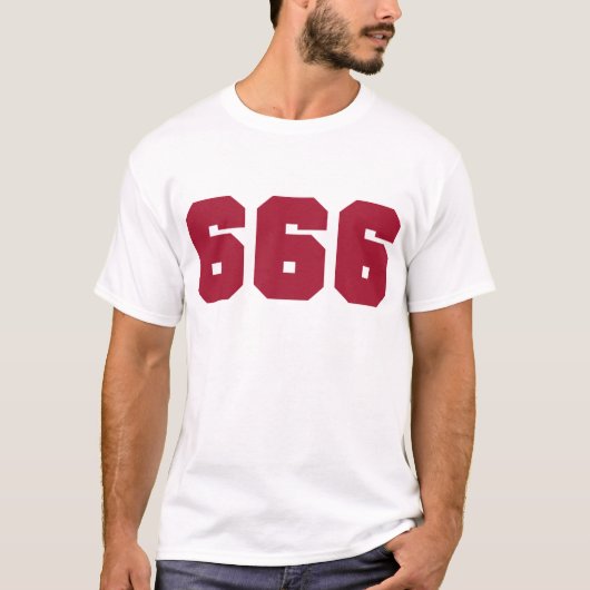 T-shirt Équipe 666 (Devant)