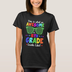 T-shirt Équipe 8e classe mignonne superbement 8e classe se