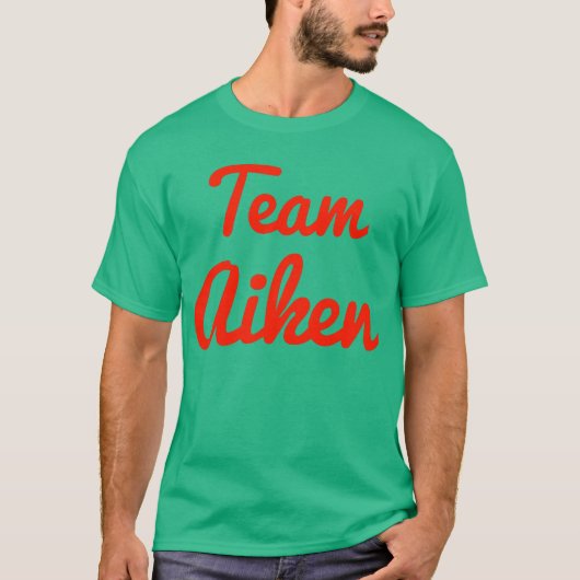 T-shirt Équipe Aiken (Devant)