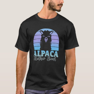 T-shirt Équipe Alpaca Design Rétro Drôle Alpaca Lama 1