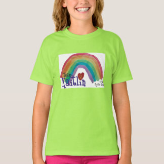 T-shirt Équipe américaine de vêtement de fille Kaitlin TSh