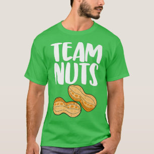 T-shirt Equipe Arachide Tasty Nutty Drôle Genre Révéler No