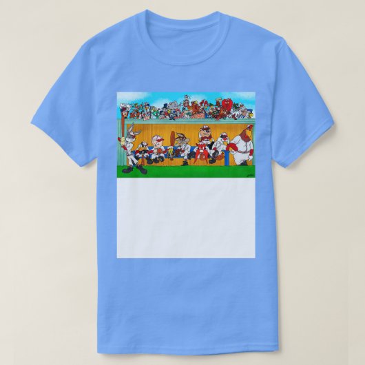 T-shirt Équipe avec caractère (Design devant)