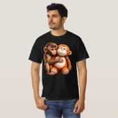 T-shirt Équipe Baby Monkey Punch (Devant entier)