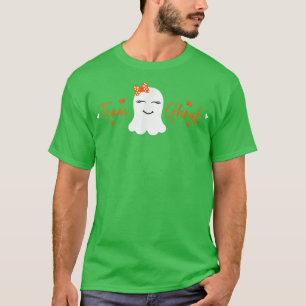 T-shirt Équipe baby shower Fille Halloween Eveillette Genr