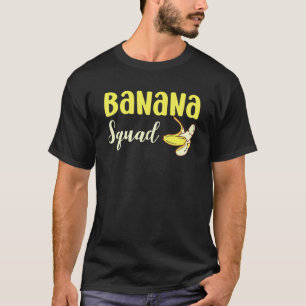 T-shirt Équipe Banane Fruit Banane Végan Vacances d'Ét