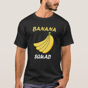 T-shirt Équipe banane Nourriture exotique Citation ironiqu
