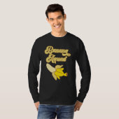 T-shirt Équipe Banane Pour Conception De Fête Sur Le Thème (Devant entier)