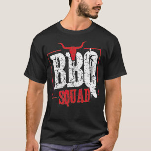 T-shirt Équipe barbecue de l'équipe du barbecue du barbecu