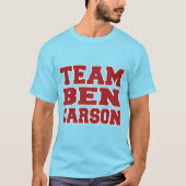 T-shirt Équipe Ben Carson (Devant)