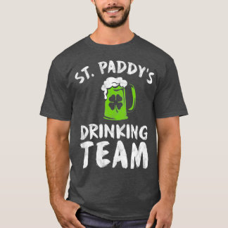 T-shirt Équipe Boire Jour de la Saint Patrick Groupe Homme