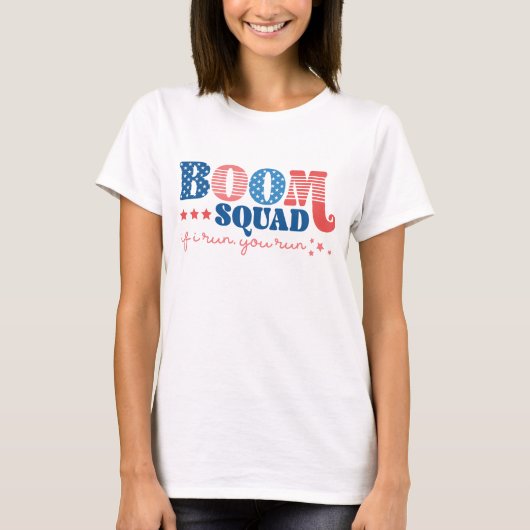 T-shirt Équipe Boum (Devant)