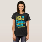 T-shirt Équipe Bowling Gauche Handler Fun (Devant entier)