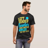 T-shirt Équipe Bowling Gauche Handler Fun (Devant entier)