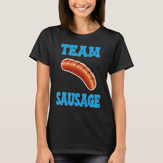 T-shirt Équipe Boy Team Nuts Équipe Saucisse (Devant)