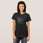 T-shirt Équipe Brick Green (Devant entier)