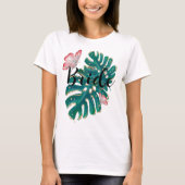 T-shirt Équipe Bride Enterrement de Vie de Jeune Fille (Devant)