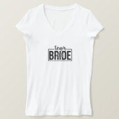 T-shirt Équipe Bride Top (Design devant)