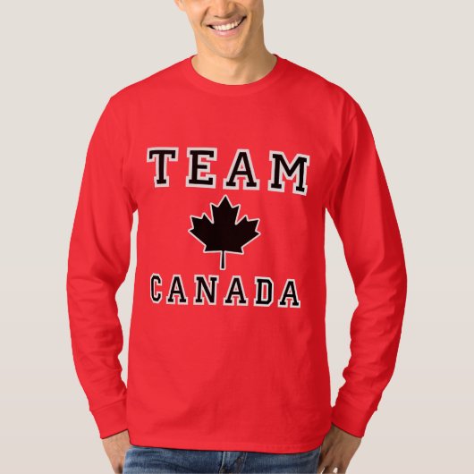 T-shirt Équipe Canada (Devant)