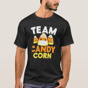 T-shirt Équipe Candy Corn Cute Visage Masque Kawaii Funny