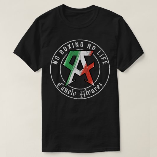 T-shirt Équipe Canelo Alvarez Mexique (Design devant)