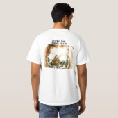 T-SHIRT ÉQUIPE CHANCEUSE DE PÊCHE DE CHIEN (Dos entier)