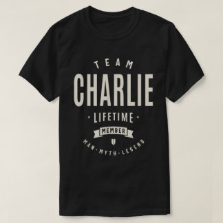 T-shirt Équipe Charlie Membre à vie Cadeau Tee